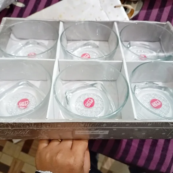 6 pcs glass bowl gift set - Picture 5 of 5